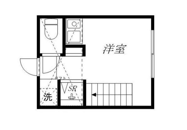 小岩駅 徒歩7分 1階の物件間取画像